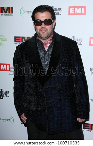 Jason Davis at the EMI Music 2012 Grammy Awards Party, Capital Records, Hollywood, CA 02-12-12