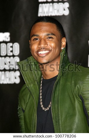 Trey Songz at the 2010 MTV Video Music Awards Press Room, Nokia Theatre L.A. LIVE, Los Angeles, CA. 08-12-10 at the 2010 MTV Video Music Awards, Nokia Theatre L.A. LIVE, Los Angeles, CA. 08-12-10
