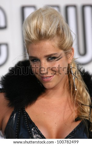Kesha at the 2010 MTV Video Music Awards, Nokia Theatre L.A. LIVE, Los Angeles, CA. 08-12-10