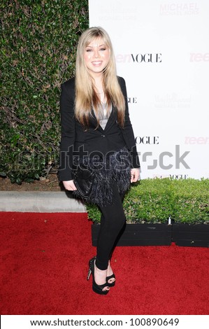 Jennette McCurdy at the 8th Annual Teen Vogue Young Hollywood Party, Paramount Studios, Hollywood, CA. 10-01-10