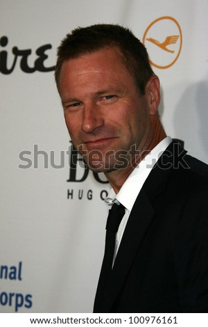 Aaron Ekhart  at the Esquire House LA Opening Night Event With International Medical Corps, Esquire House, Beverly Hills, CA. 10-15-10