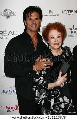 Lorenzo Lamas and Arlene Dah at thr Hollywood Walk of Fame\'s 50th Birthday Bash,  Kodak Theater Grand Ballroom, Hollywood, CA. 11-03-10