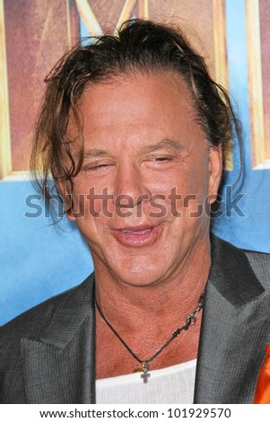 Mickey Rourke at the  \'Iron Man 2\' film Photocall, Four Seasons, Beverly Hills, CA. 04-23-10