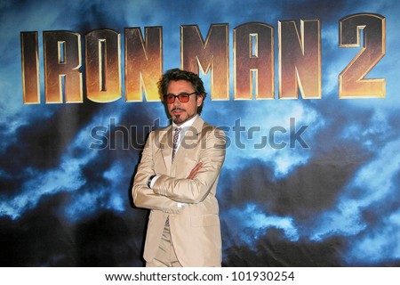 Robert Downey Jr.  at the  'Iron Man 2' film Photocall, Four Seasons, Beverly Hills, CA. 04-23-10
