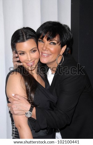 Kimberly Kardashian and Kris Jenner at Kelly Osbourne Charity Clothing Drive for My Friend\'s Place, MI6, West Hollywood, CA. 05-26-10