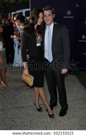Odette Yustman and David Annable at the 9th Annual Chrysalis Butterfly Ball, Private Location, Beverly Hills, CA. 06-05-10