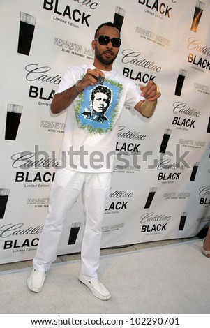 Kenneth Monroe at the Cadillac Men\'s Fragrance Celebrity White Party, Style Lounge, Studio City, CA. 06-29-10