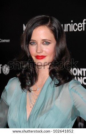 Eva Green at the Montblanc Charity Cocktail to Benefit UNICEF, Soho House, West Hollywood, CA. 03-06-10