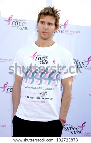 Ryan Kwanten at the 14th Annual Susan G. Komen LA County Race for the Cure, Dodger Stadium, Los Angeles, CA. 03-14-10