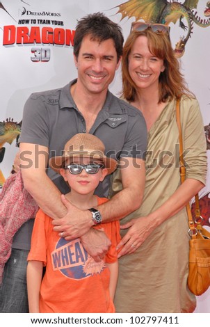 Eric McCormack and wife Janet Holden at the Los Angeles Premiere of \