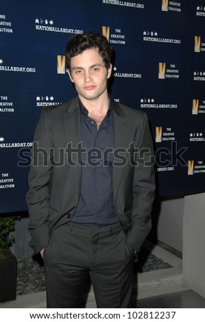 Penn Badgley at the National Lab Day Kick-Off Dinner, Luxe Hotel, Los Angeles, CA. 04-01-10