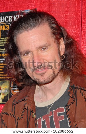 Bruce Kulick at the Celebrity Karaoke and US Troop Care Package Party, Locals Sports Bar & Grill, Los Angeles, CA. 04-06-10