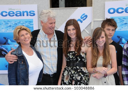 Barry Bostwick and family  at the \