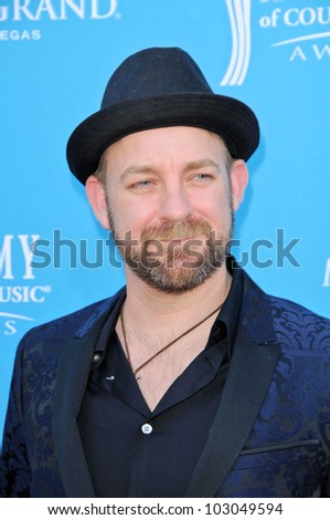 Kristian Bush  at the 45th Academy of Country Music Awards Arrivals, MGM Grand Garden Arena, Las Vegas, NV. 04-18-10
