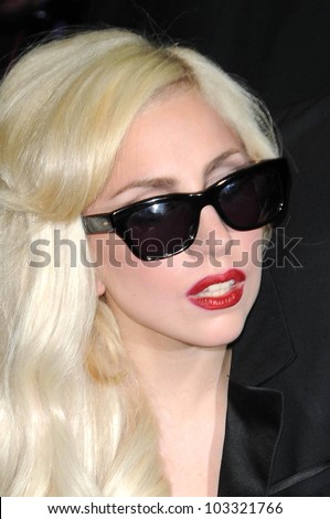 Lady Gaga at a signing for the CD 