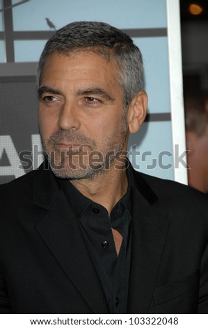 George Clooney at the  \