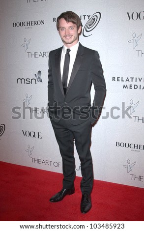 Elijah Wood at the Third Annual Art of Elysium Black Tie Charity Gala, Beverly Hilton Hotel, Beverly Hills, CA. 01-16-10