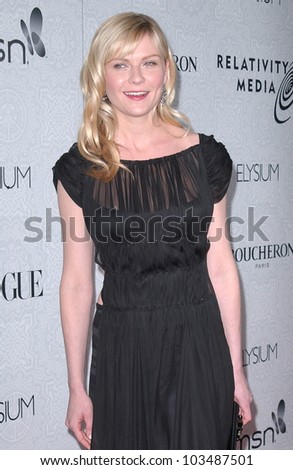 Kirsten Dunst  at the Third Annual Art of Elysium Black Tie Charity Gala, Beverly Hilton Hotel, Beverly Hills, CA. 01-16-10