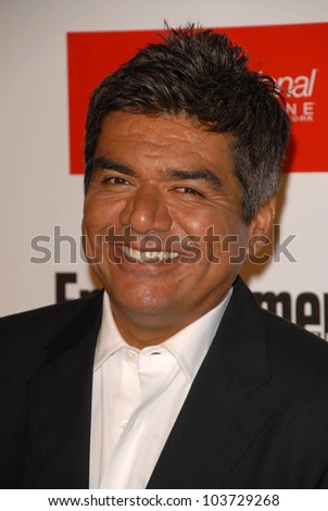 George Lopez at the Entertainment Weekly And Women In Film Pre-Emmy Party. Sunset Marquis Hotel, West Hollywood, CA. 09-17-09