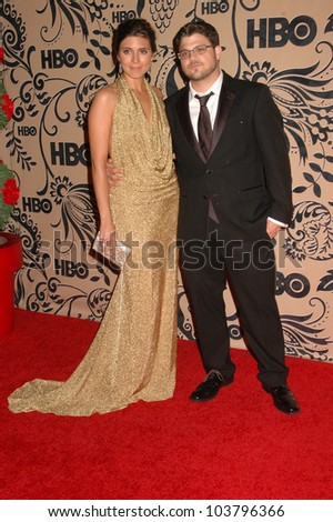 Jamie-Lynn Sigler and Jerry Ferrara  at HBO\'s Post Emmy Awards Party. Pacific Design Center, West Hollywood, CA. 09-20-09