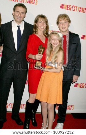 Philip Rosenthal and family at the 20th Anniversary Inner City Arts Imagine Gala and Auction. Beverly Hilton Hotel, Beverly Hills, CA. 10-15-09