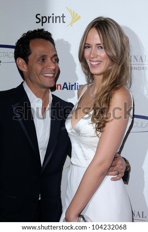 Marc Anthony, Shannon De Lima at the 27th Anniversary Of Sports Spectacular, Century Plaza, Century City, CA 05-20-12