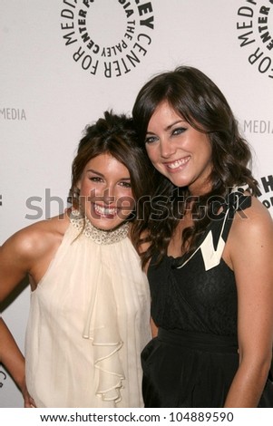 Shenae Grimes and Jessica Stroup  at \'90210\' presented by the Twenty-Sixth Annual William S. Paley Television Festival. Arclight Cinerama Dome, Hollywood, CA. 04-11-09
