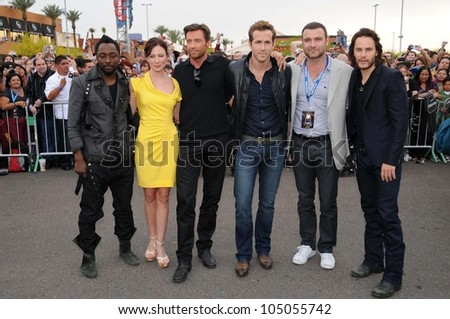 Cast of \'X-Men Origins Wolverine\'  at the United States Premiere of \'X-Men Origins Wolverine\'. Harkins Theatres, Tempe, AZ. 04-27-09