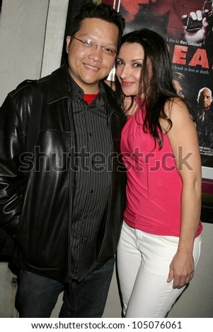 Edwin A. Santos and Anastasia Fontaines at a Special Industry Screening of \'Break\'. Laemmle\'s Music Hall 3, Beverly Hills, CA. 05-01-09
