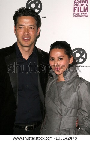 Russell Wong And Vy At The Los Angeles Asian Pacific Film Festival ...
