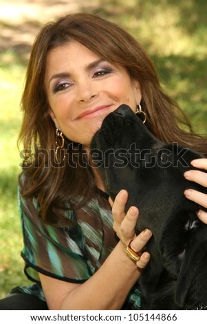 Paula Abdul at the Kick Off for National Guide Dog Month. Guide Dogs of America, Sylmar, CA. 05-08-09