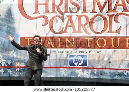 Jim Carrey  at the 'Disney's A Christmas Carol' Train Tour Kick Off. Union Station, Los Angeles, CA. 05-21-09