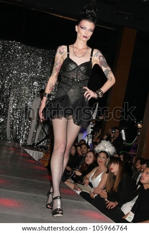 Model  at a special red carpet event for New Universal Records artist \'Alexandra\'. Ivar, Hollywood, CA. 03-31-09