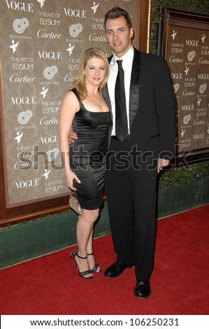 Melissa Joan Hart and Mark Wilkerson  at the 2nd Annual Art of Elysium Black Tie Charity Gala \'Heaven\'. The Vibiana, Los Angeles, CA. 01-10-09