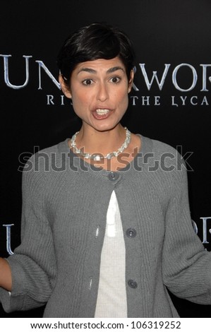 Eleni Tzimas at the World Premiere of \'Underworld Rise of the Lycans\'. Arclight Hollywood, Hollywood, CA. 01-22-09