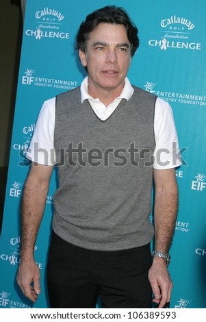 Peter Gallagher at the Callaway Golf Foundation Challenge Benefiting Entertainment Industry Foundation Cancer Research Programs. Riviera Country Club, Pacific Palisades, CA. 02-02-09