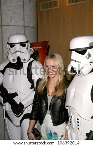 Kristen Bell at the Los Angeles Special Screening of \'Fanboys\'. Clarity Screening Room, Beverly Hills, CA. 02-03-09