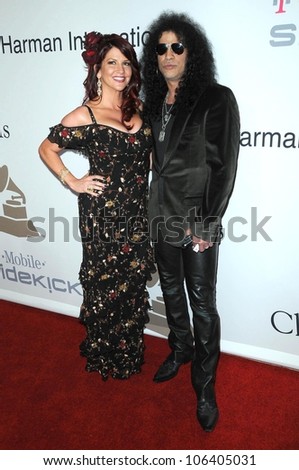 Slash at the Salute To Icons Clive Davis Pre-Grammy Gala. Beverly Hilton Hotel, Beverly Hills, CA. 02-07-09