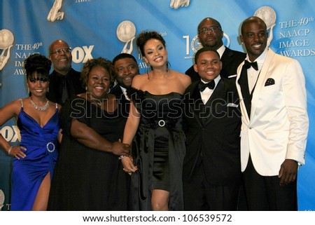 Cast Of 'House Of Payne' In The Press Room At The 40th Naacp Image ...