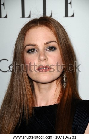 Isla Fisher  at ELLE Magazine\'s 15th Annual Women in Hollywood Event. Four Seasons Hotel, Beverly Hills, CA. 10-06-08