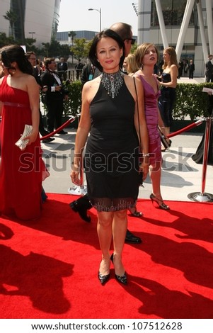 Julia Nickson-Soul  At the 60th Primetime Creative Arts Emmy Awards Red Carpet. Nokia Live Theater, Los Angeles, CA. 09-13-08