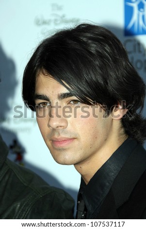 Joe Jonas  At the \'Disney Concert For Hope\' a benefit concert of City Of Hope. Gibson Amphitheatre, Universal City, CA. 09-14-08