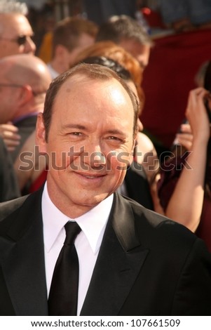 Kevin Spacey at the 60th Annual Primetime Emmy Awards Red Carpet. Nokia Theater, Los Angeles, CA. 09-21-08 at the 60th Annual Primetime Emmy Awards Red Carpet. Nokia Theater, Los Angeles, CA. 9-21-08