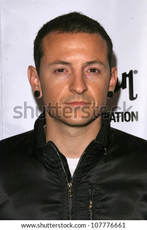 Chester Bennington  at the 4th Annual MusiCares MAP Fund Benefit Concert. The Music Box, Hollywood, CA. 05-09-08