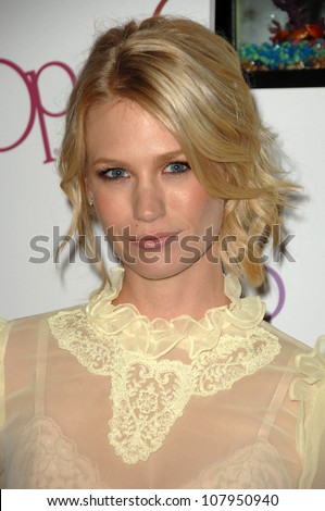 January Jones  at the OP Clothing Launch Party. Private Residence, Beverly Hills, CA. 06-03-08