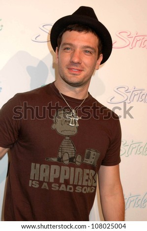 J.C. Chasez  at the Stride Gum Longest Day of the Year Party. Crown Bar, Los Angeles, CA. 06-20-08