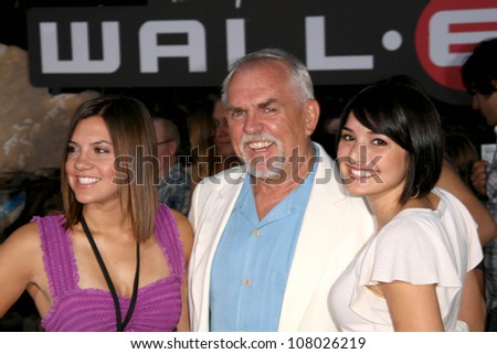 John Ratzenberger and family  at the World Premiere of 