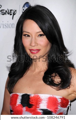 Lucy Liu  at Disney and ABC\'s \