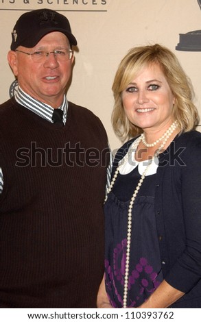 Mike Post and Maureen McCormick at the \