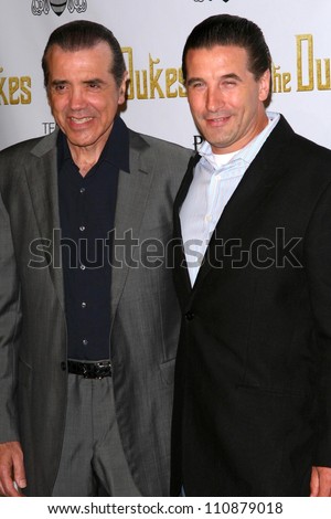 Chazz Palminteri and Billy Baldwin at the special screening of \